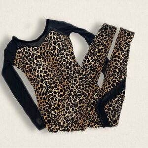 cheetah print one piece